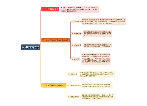 私域运营的方式