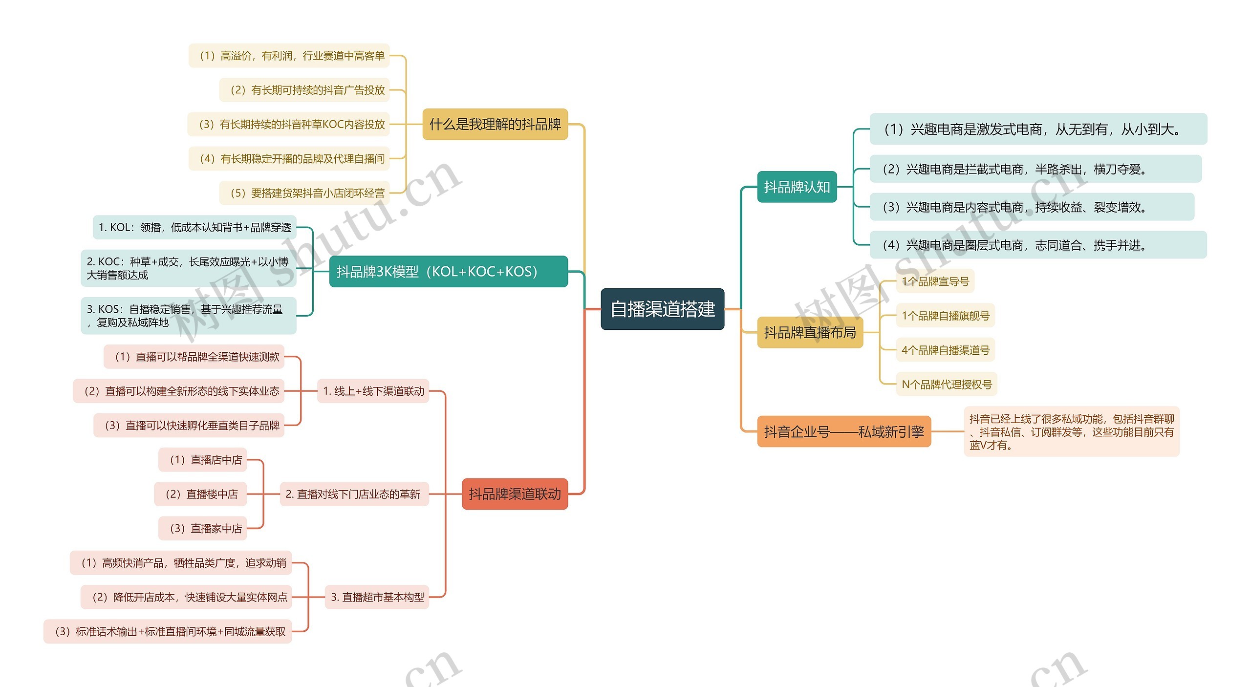 自播渠道搭建