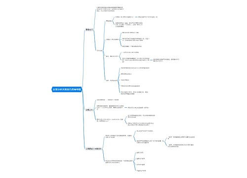 运营分析决策技巧思维导图