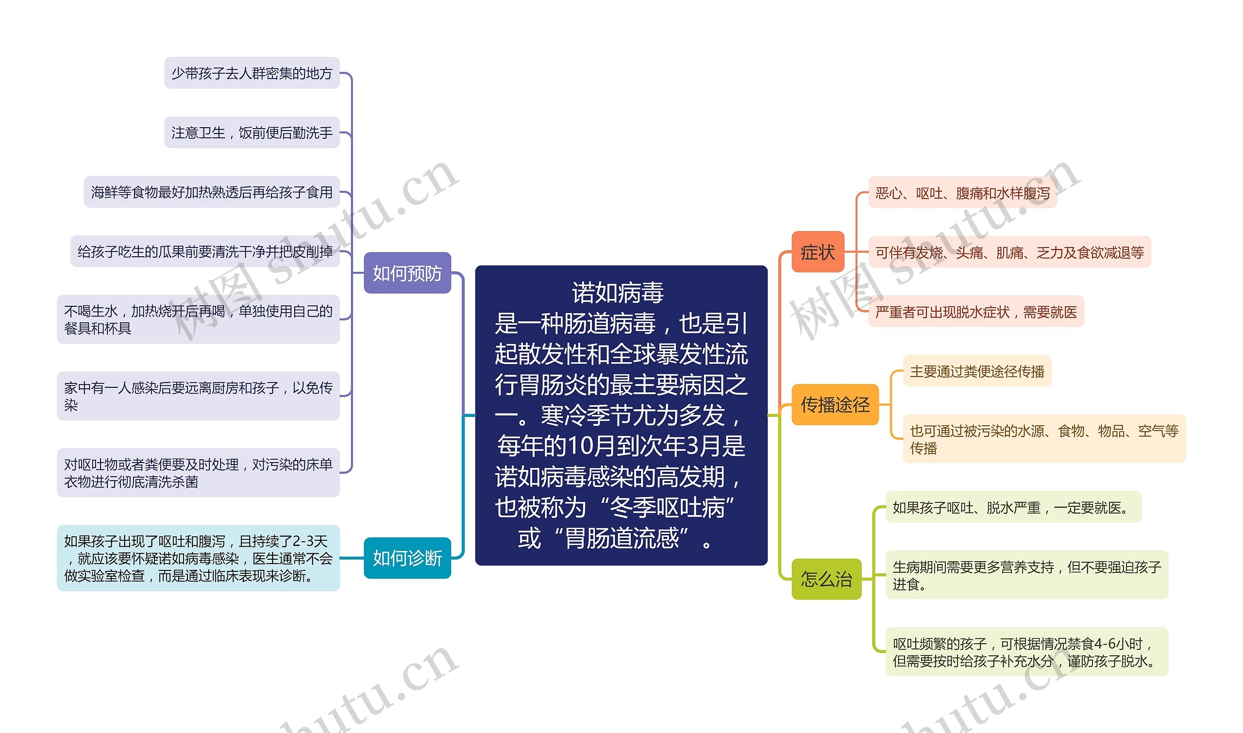 诺如病毒的症状、传播途径、预防和治疗