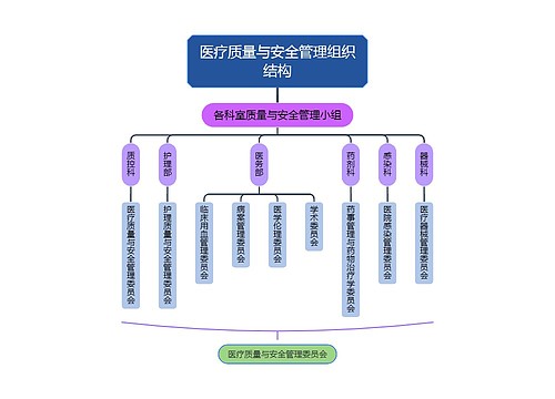 医疗质量与安全管理组织结构