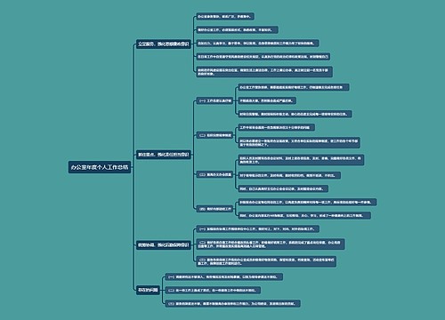 办公室年度个人工作总结