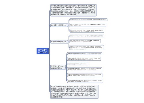 客户经理年终工作总结