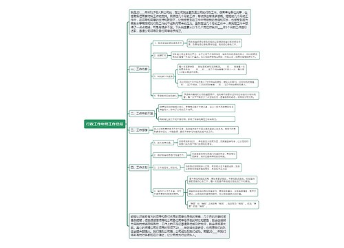 行政工作年终工作总结