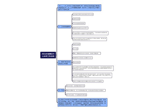 202x年检测员个人年终工作总结