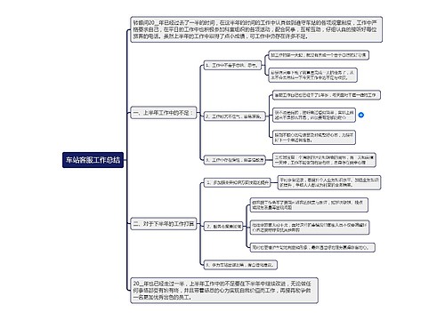 车站客服工作总结