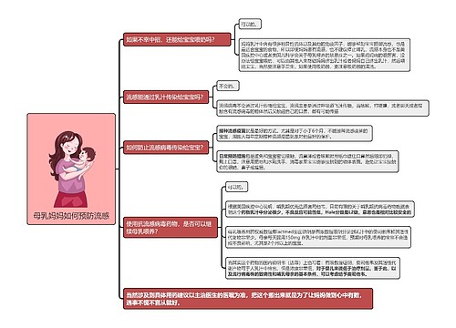 母乳妈妈如何预防流感