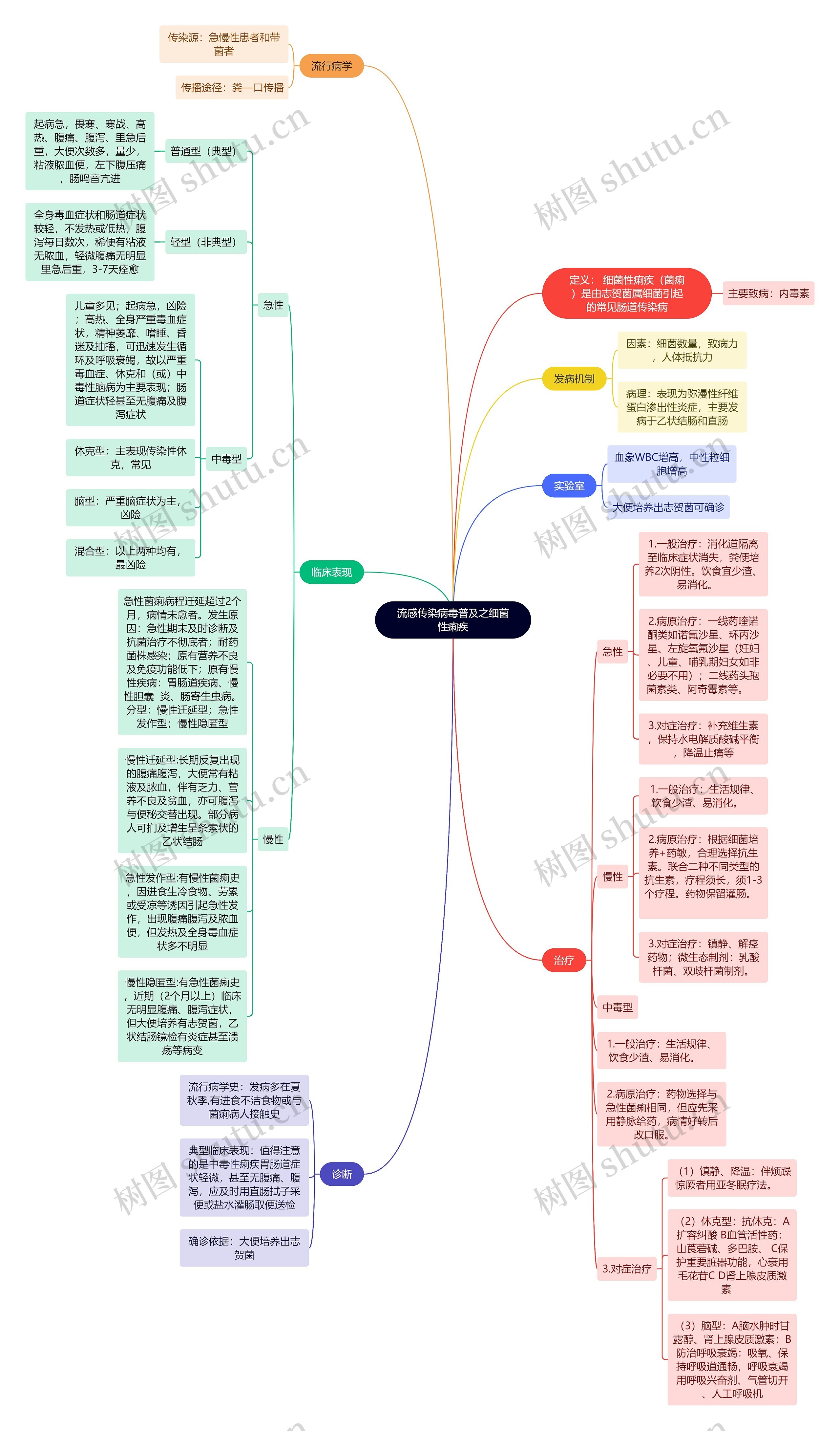 流感传染病毒普及之细菌性痢疾