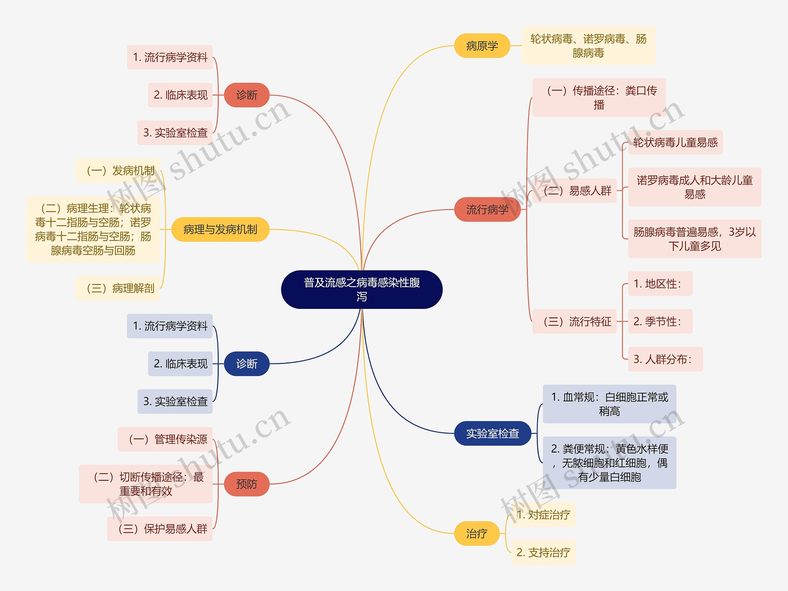 普及流感之病毒感染性腹泻