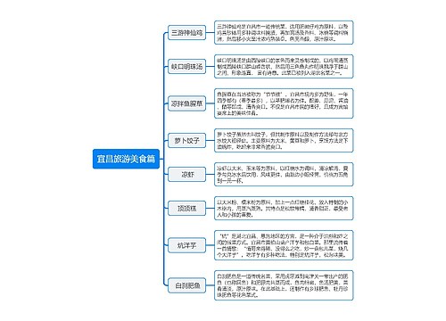 ﻿宜昌旅游美食篇