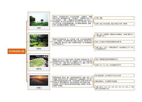 ﻿杭州旅游景点篇