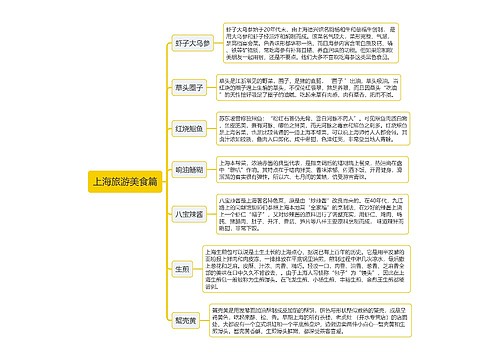 上海旅游美食篇