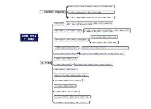 新学期小学班主任工作计划