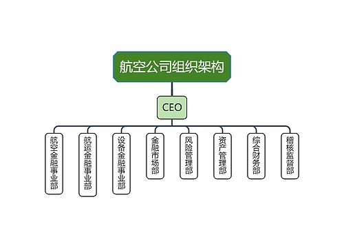 航空公司组织架构