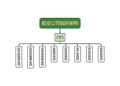 航空公司组织架构