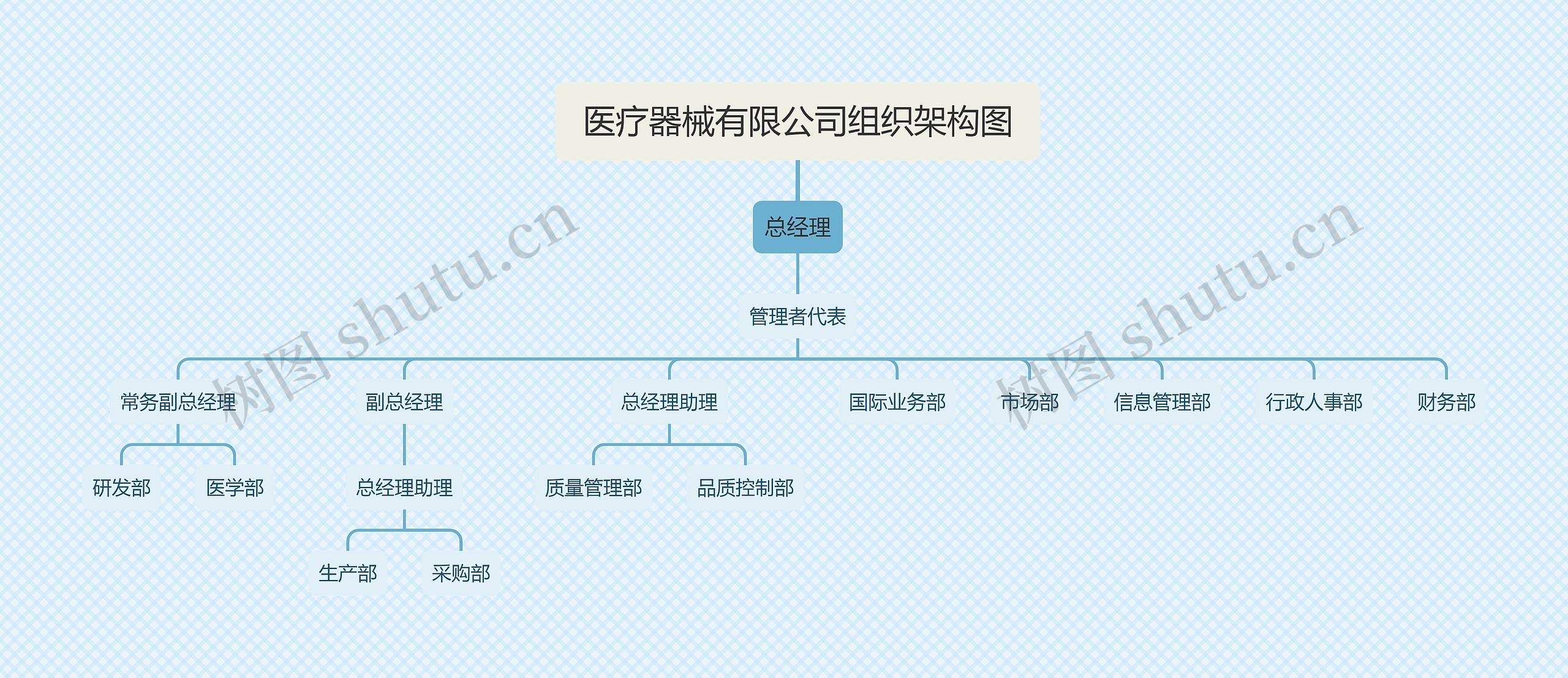 医疗器械有限公司组织架构图