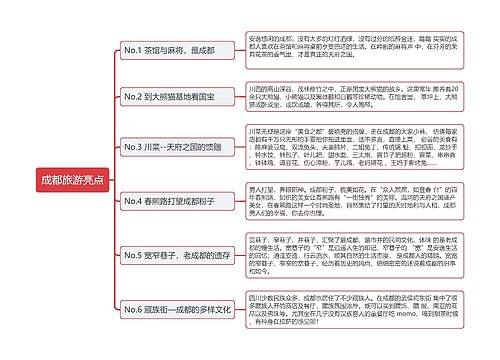 ﻿成都旅游亮点