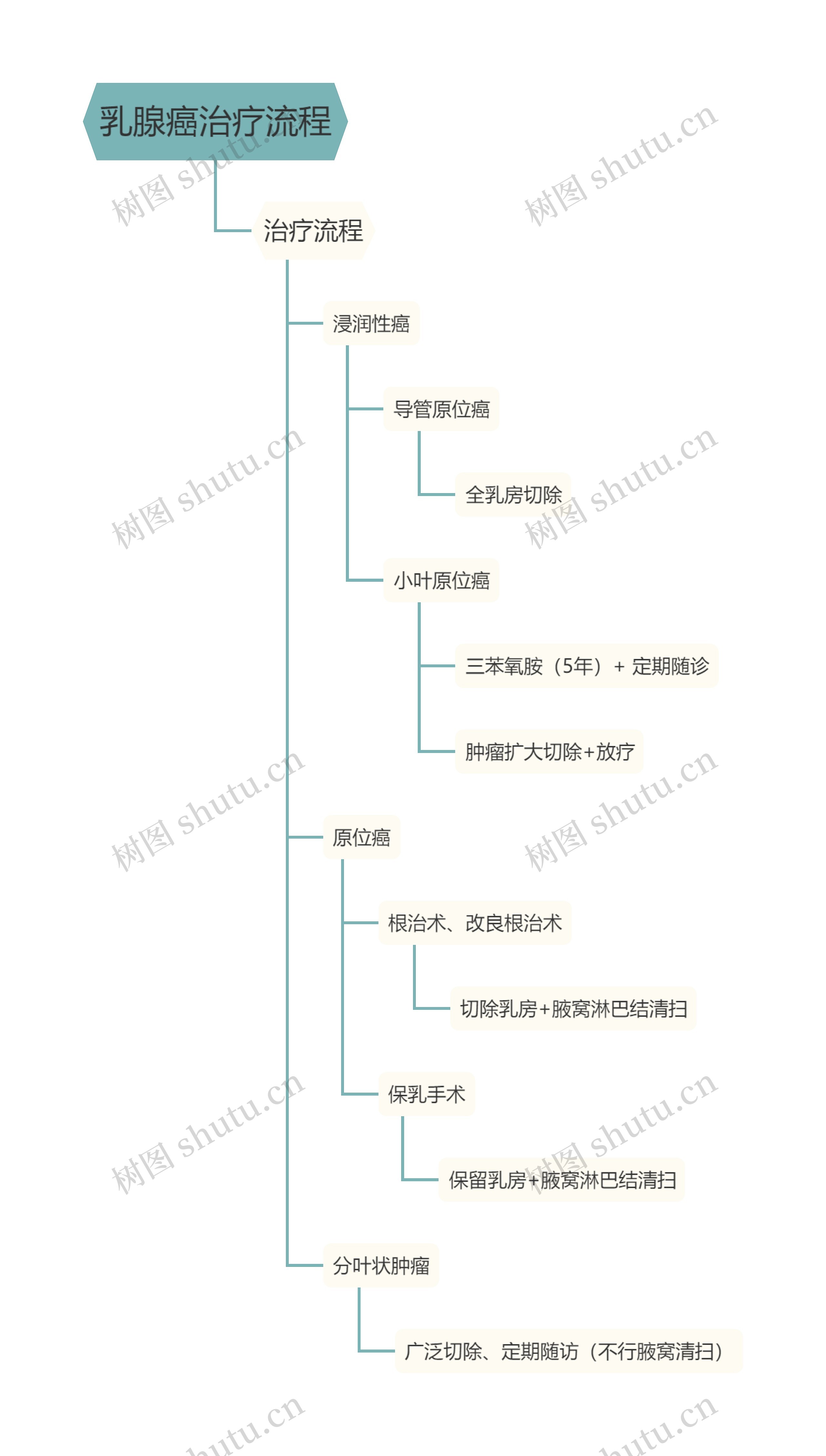 乳腺癌治疗流程