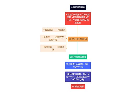 医疗心脏起搏的程序业务流程图