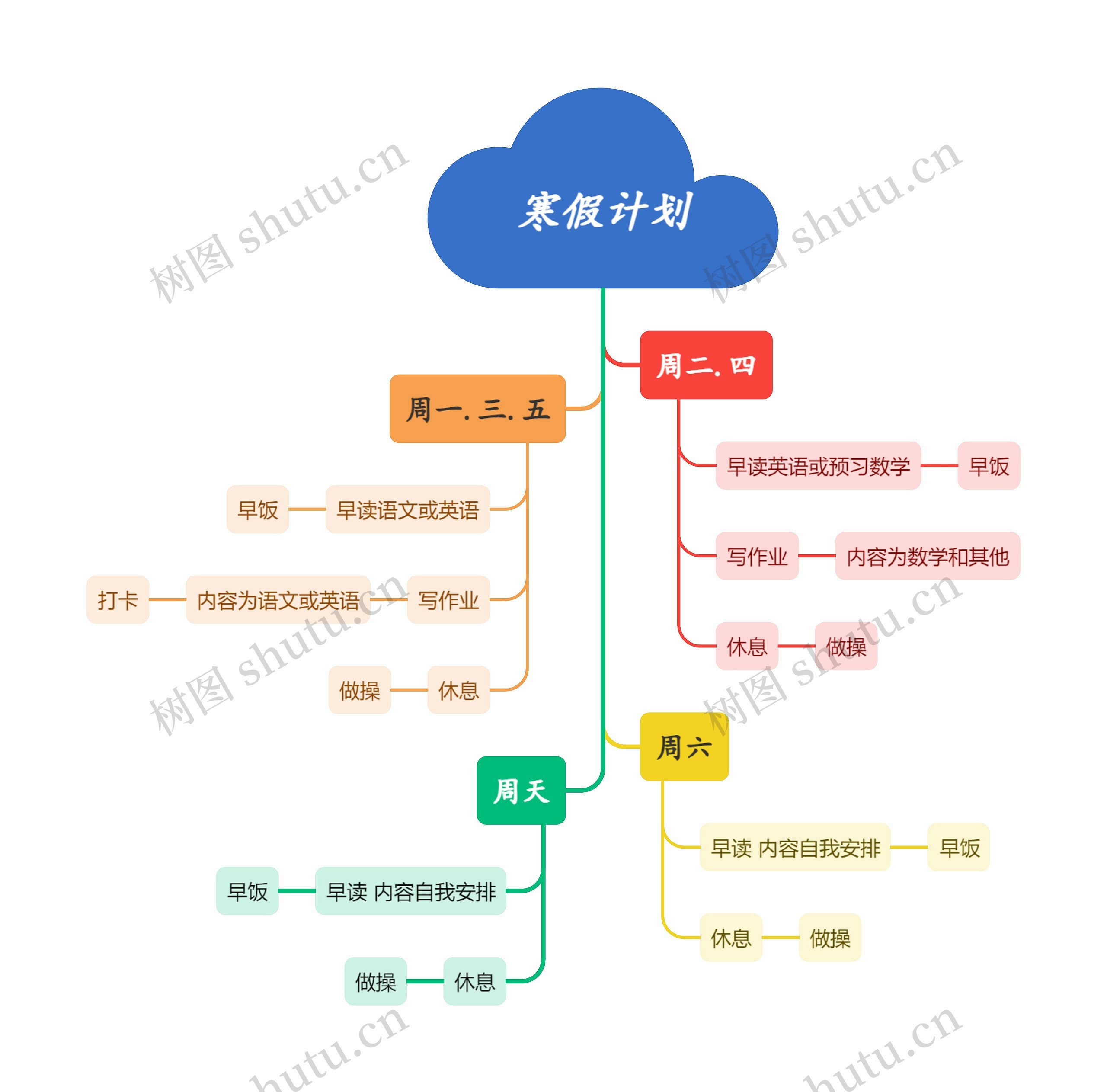 学生寒假计划