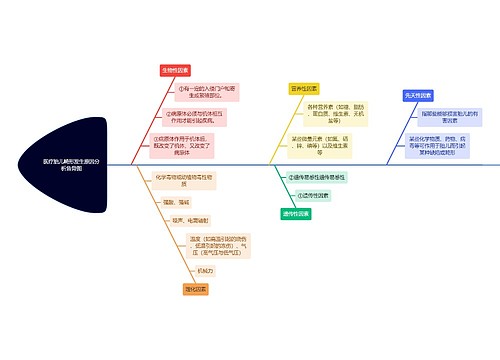 医疗胎儿畸形发生原因分析鱼骨图