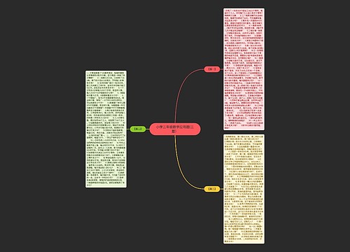 小学三年级数学应用题(三篇) 小学三年级数学应用题(三篇)