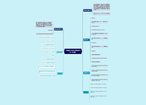 人教版九年级上册数学公式【七篇】 人教版九年级上册数学公式【七篇】