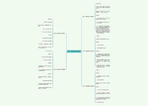 适合一年级的数学小游戏 适合一年级的数学小游戏