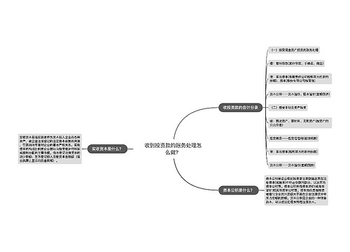 收到投资款的账务处理怎么做？