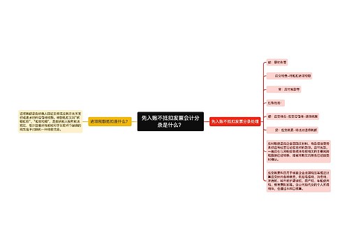 先入账不抵扣发票会计分录是什么？