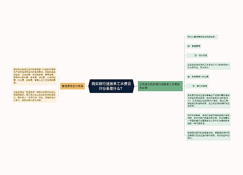 购买银行进账单工本费会计分录是什么？