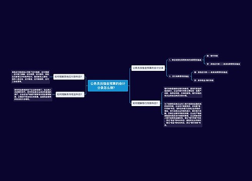 公务员抚恤金预算的会计分录怎么做？  