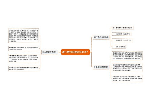 通行费如何做账务处理？