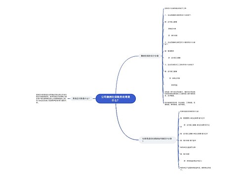 公司缴纳社保账务处理是什么？