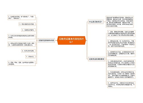 记账凭证基本内容包括什么？