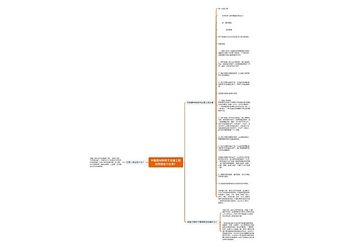 外购原材料用于在建工程如何做会计分录？思维导图