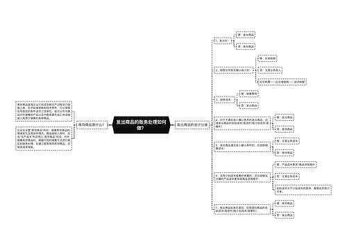 发出商品的账务处理如何做？