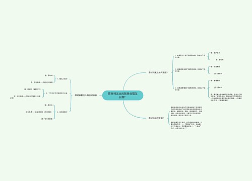 原材料发出的账务处理怎么做？