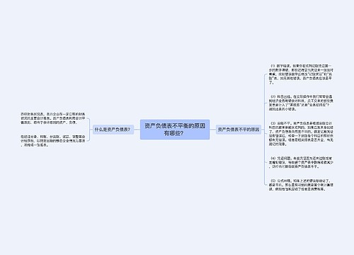 资产负债表不平衡的原因有哪些？