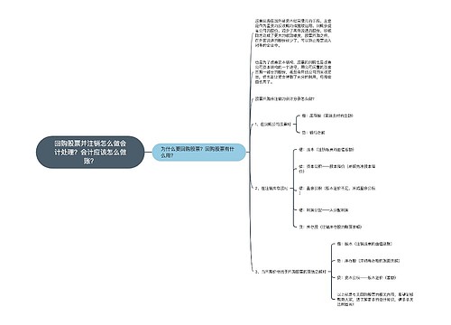 回购股票并注销怎么做会计处理？会计应该怎么做账？