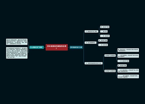 货车报废如何做账务处理？