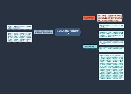 商业汇票的具体含义是什么？