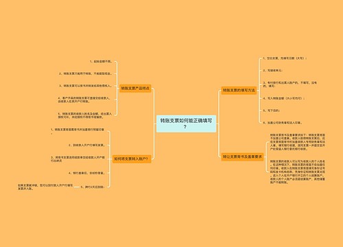 转账支票如何能正确填写？