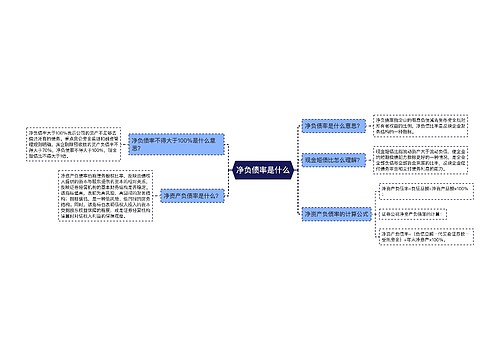 净负债率是什么