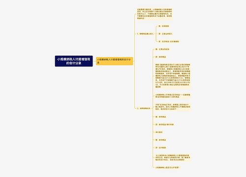 小规模纳税人计提增值税的会计分录