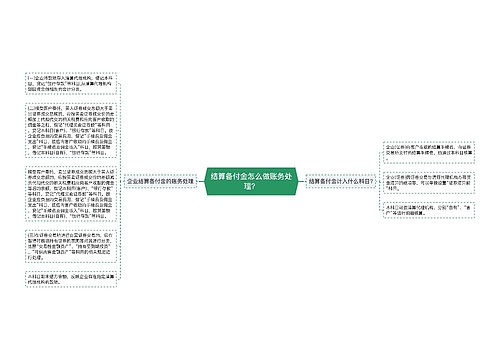 结算备付金怎么做账务处理？