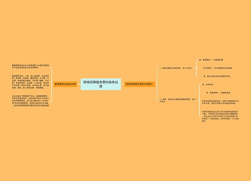 网络招聘服务费的账务处理