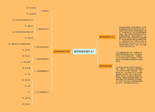 留存收益包括什么？