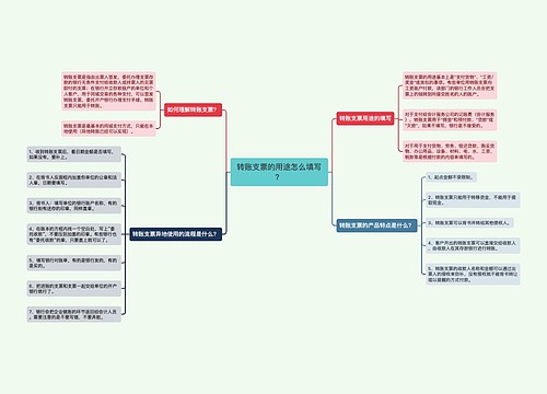 转账支票的用途怎么填写？