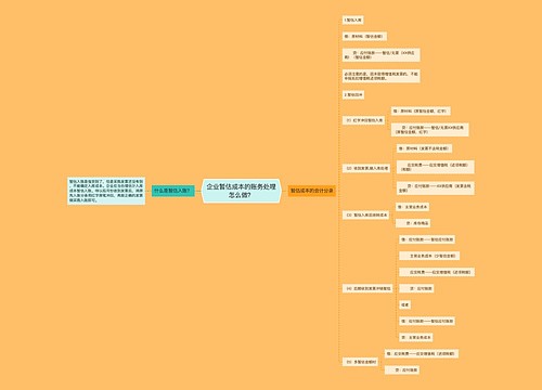 企业暂估成本的账务处理怎么做？